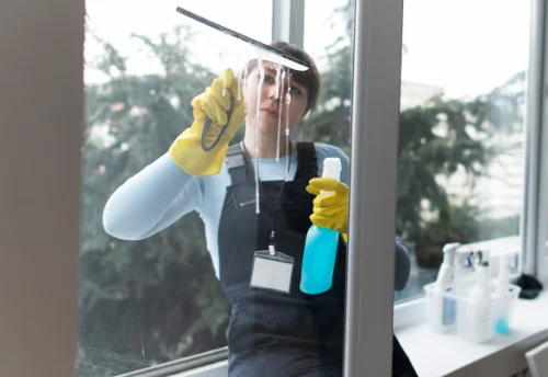 Nettoyage de vitres intérieures et extérieures à Cirières